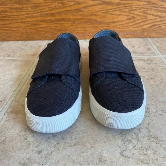 Vince Blair Velcro Canvas Slip On Sneakers Size 5 - Picture 3 of 7